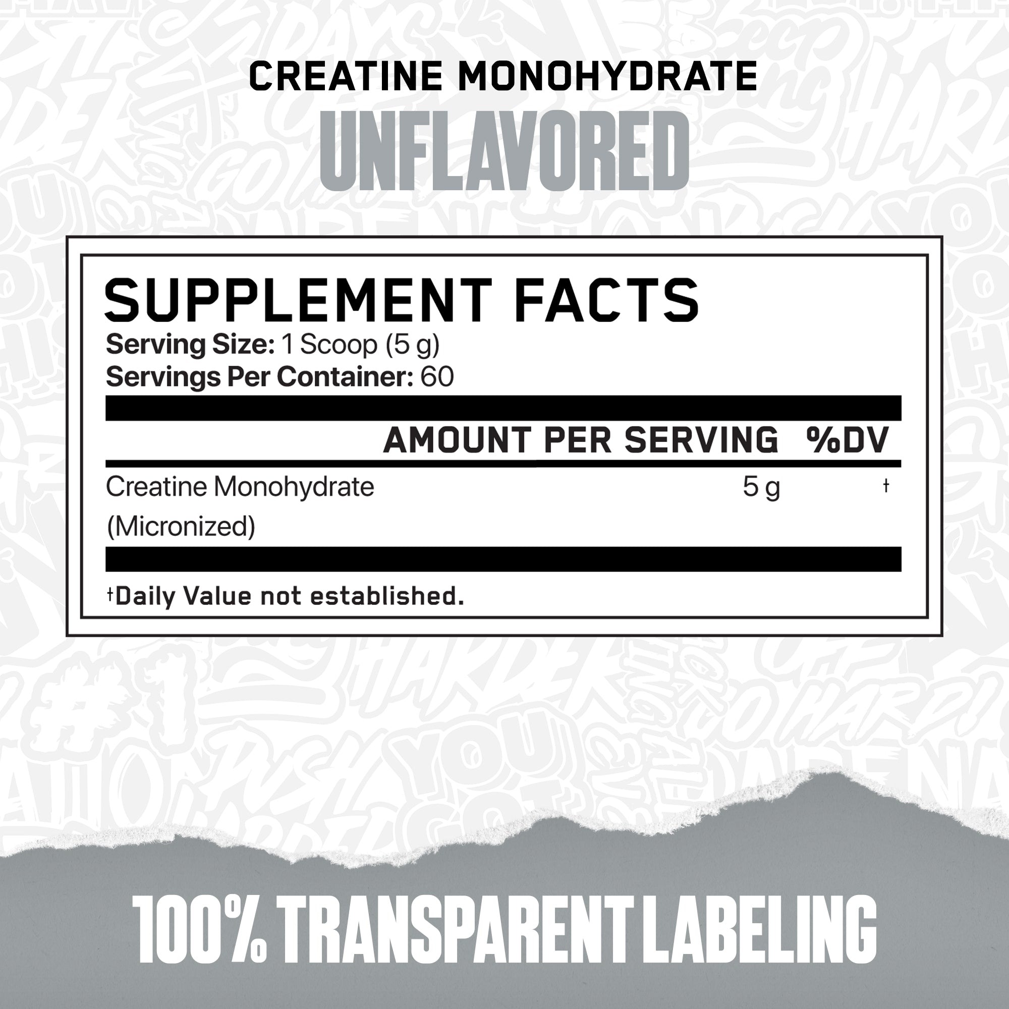 Creatine Monohydrate - Unflavored